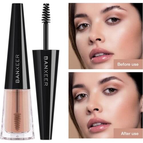 2021 New Popular Makeup Eyebrow Gel Transparent Long-lasting Paint Eyebrow Repair Liquid Setting Liquid Waterproof Mascara