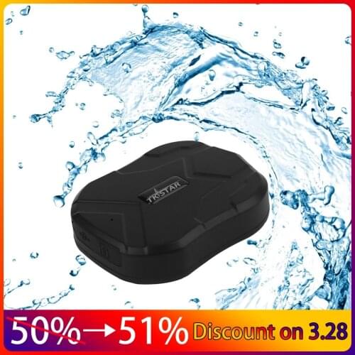 Portable Size TK905 Auto Car GPS Tracker Waterproof 5000MAH Battery Real Time Tracking Powerful Vehicle Tracker