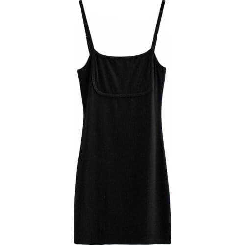 Sexy Spaghetti Strap Tank Dress Women Sexy Backless Clubwear Bodycon Party Mini Dress