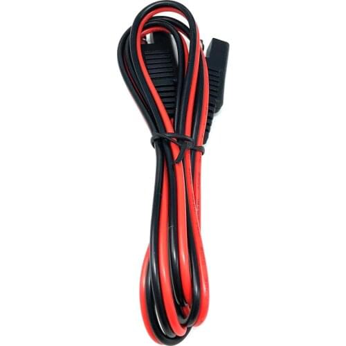 18AWG SAE to SAE Connector Extension Cable Quick Disconnect Wire Harness 100CM