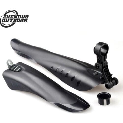Bicycle Fenders Remove the Shingles Quickly Bike Mudguard Cycling Accessories Resin Black Ductile E-Installation