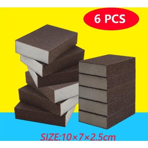 Magic Sponge Eraser Rust Remover Brush Dish Pot Cleaning Brush Sponge Emery Descaling Clean Rub Pot Kitchen Tools Gadgets