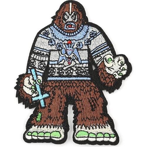 1pcs Punk Theme Embroidered Patches Sew On/Ironing Applique Stickers Badge Accessories Decoration Clothing DIY