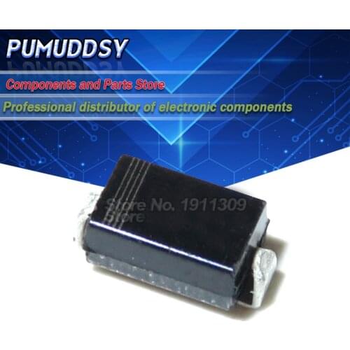 100PCS Rectifier Diode HER108 1A 1000V SMA US1M