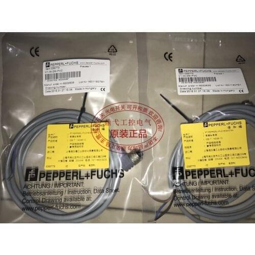 2PCS P+F Female Connector V1-W-2M-PVC Right Angle M12 4-pin PVC cable for Sensor New High-Quality Warranty For One Year