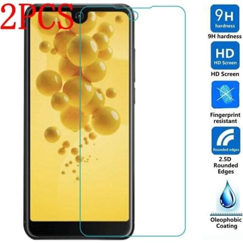 2PCS Tempered Glass For Wiko View 2 Screen Protector protective film For Wiko View 2 glass