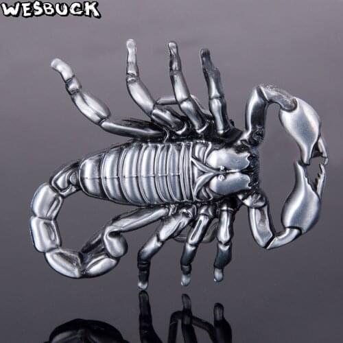 5 Pcs MOQ WesBuck Brand The Scorpion belt buckle suitable for 4cm wideth belt Cosplay Hail Hydra