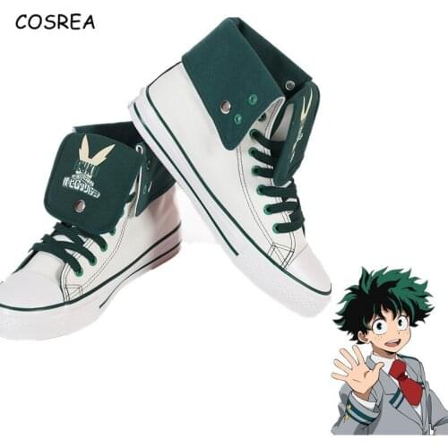 Anime Boku No Hero Academia Bakugou Katsuki Izuku Midoriya My Hero Academy Cosplay Props Running Shoes Halloween Party Man Boys