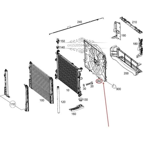 Car Blower fan Water tank fan B 200mer ced es-be nzB 180 Cooling fan Air conditioning fan Water tank cooling electronic fan