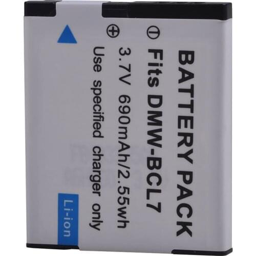 DMW-BCL7 DMW BCL7 BCL7E BCL7PP Battery for Panasonic Lumix DMC-F5 FH10 FS50 SZ10 SZ9 SZ8 SZ3 XS3 XS1 Camera