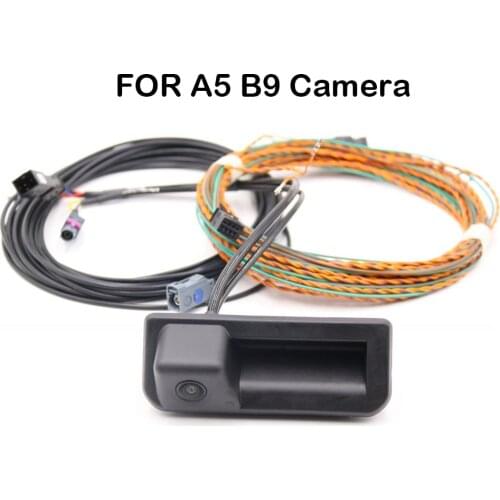 Rear View Camera With Highline Guidance Line+ Wiring/Harness For Audi A5 B9 8W 8W8 827 566 E