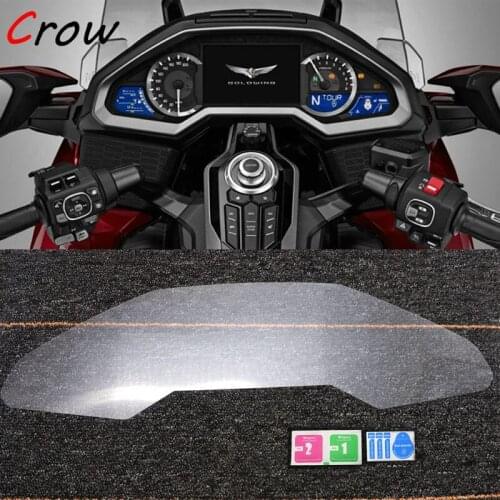 Nordson Motorcycle Cluster Scratch Cluster Screen Protection Film Protector for Honda Goldwing GL1800 2018 2019 F6B 2018 2019