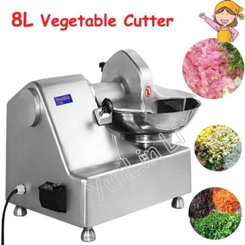 Commercial Vegetable Cutter 8L Multi-functional Meat Mixer 550W Meat Grinder Vegetable Crusher HLQ-8