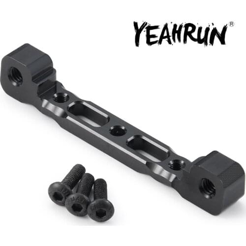 YEAHRUN Aluminum Alloy Front Upper Back Arm Fixing Mount set for Arrma Kraton Senton Typhon Talion 1/8 RC Car Upgrade Parts