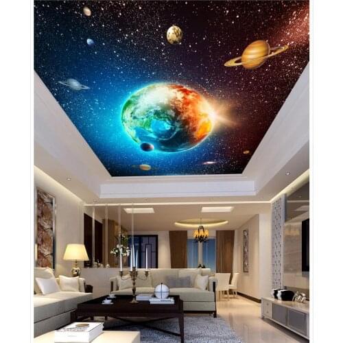 Papel parede mural wallpaper ceilings 3d wallpaper modern for living room murals ceiling