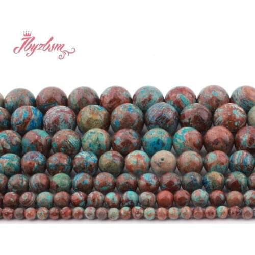 Natural Crazy Lace Agates Round Bead 6/8/10/12mm Loose Stone Beads For DIY Necklace Bracelets Earring Jewelry Making Strand 15"