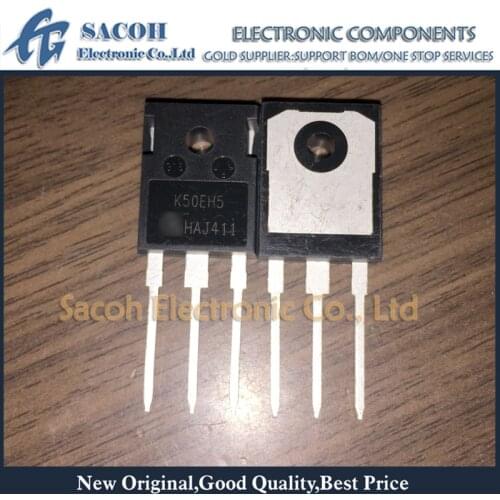 New Original 5PCS/Lot IKW50N65H5 K50EH5 K50H655 or IKW50N65F5 K50F655 50N65 TO-247 50A 650V Power IGBT transistor