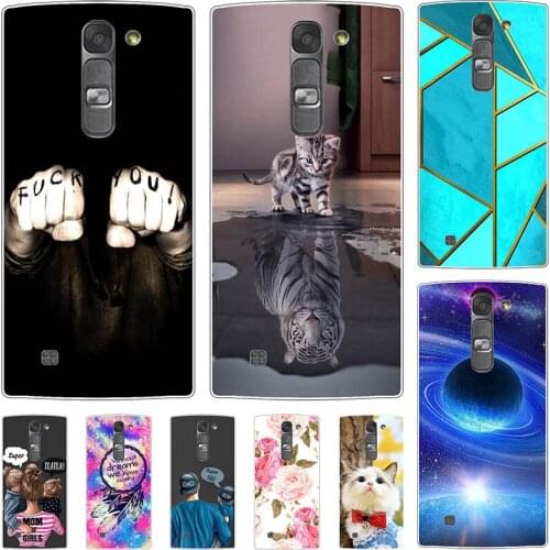 New Silicone Phone Case For LG Magna C90 G4C G4 Mini H520N H502F H500F 5.0" Case Cartoon Soft TPU Back Cover Phone Shell Coque