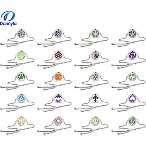 Wholesale And Retail 30mm Stainless Steel Essential Oil Heart Bracelets Locket AD221-240-Z03