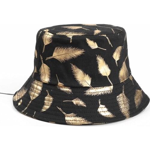 Sun Protection Hats Cotton Beach Bucket Hat for Men Women Summer Outdoor Cap Breathable Foldable Packable