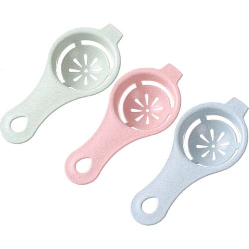 Egg White Yolk Separator Baking Tool Cooking Sieve Filter Kitchen Essential Egg Divider Sieve Seperator