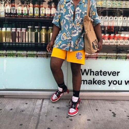 Eric Emanuel EE Basic Short Mens fitness shorts, mesh breathable beach pants sports series basketball pants new York 2022