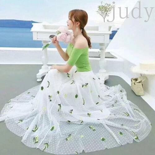 African fabric RF02# 2 color gold thread embroidery leaf net cloth wedding dress cloth for bridal wedding dress/sawing