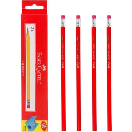 FABER CASTELL Triangle student writing, pencil belt, rubber head, color bar, childrens posture, writing pen, HB/2B