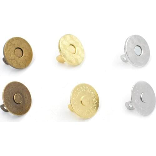20 sets per pack) thin magnetic button. Press. Magnetic. Bags magnet buckle. Buttons. Slim button. Snaps
