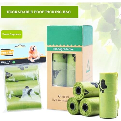 3 Rolls Of Cat And Dog Poop Bags Pet Garbage Bags Biodegradable Garbage Bags Pick Up Poop Bags Outdoor Garbage Cleaning Bags Cat