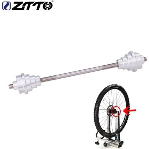 ZTTO Truing Stand Adapter Tool Front hub 20mm 15mm 12mm wheel to 9mm QR Thru Axle Adaptor 100x15 100x12 to 9mm Quick Release hub
