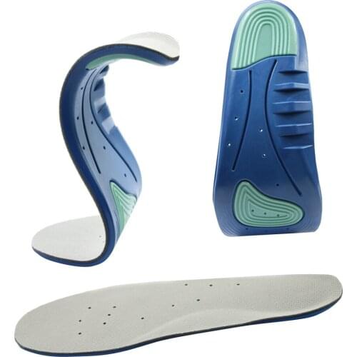 Shock Absorption Sports Insoles Memory Foam Breathable Athletic Shoes Pad