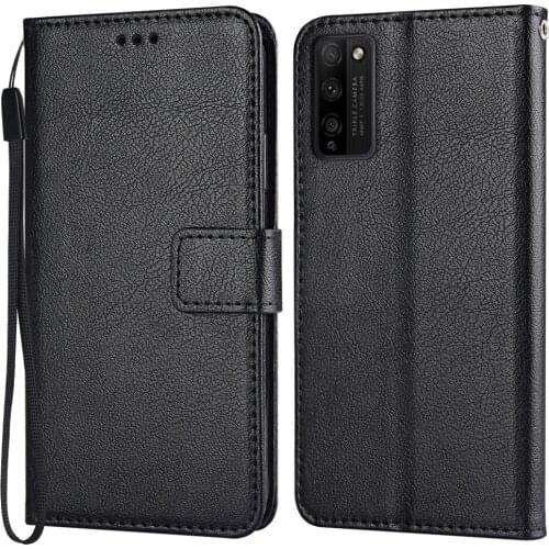 Flip Wallet Magnetic Leather Case for Huawei Honor 30 Lite MXW-AN00 6.5''Coque Funda Luxury Vintage Phone Bags Cover