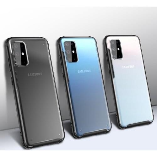 For Samsung Galaxy S20 Plus Case Hard PC Matte Transparent Slim protective Back Cover Case for samsung galaxy s20 ultra shell