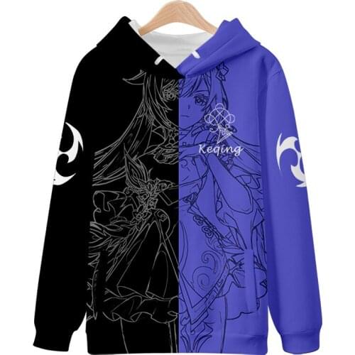 COSSUN Hot Game Genshin Impact Cosplay Fleece Hoodies Amber Lumine Jean Mona Venti Printed Sweatershirt Unisex Harajuku