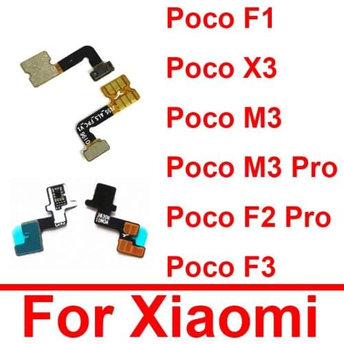 Proximity Ambient Light Sensor Flex Cable For Xiaomi Mi Poco X3 NFC Flex Ribbon Replacement Parts