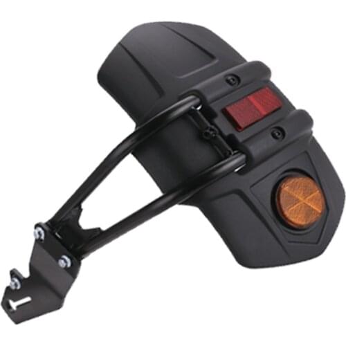 Motorcycle Mudguard Universal Practical Fender Protector Shield With Reflector Motorcycle Fender Hugger Mudguard