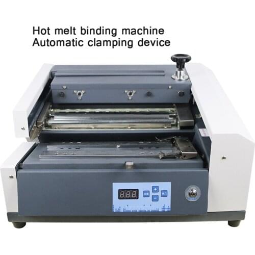 Desktop Automatic Wireless Glue Binding Machine Book Binding Machine Large Graphic Equipment Book Binding Machine