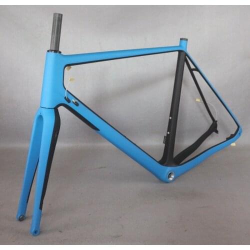 Flat Mount Disc Brake BSA Gravel Bike GR029 Custom Paint Frame+Fork 100X12/15MM