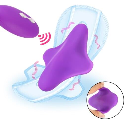 Portable Panty Vibrator Clitoral Stimulator Wireless Remote Control G-spot Invisible Vibrating Egg Sex Toys for Women Couples
