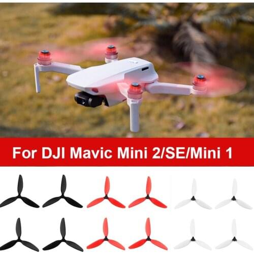 For DJI Mini 2 Mavic Mini Propeller Quick Release Foldable 3-blade Props Paddle Replacement Wing Fans Spare Drone Accessories