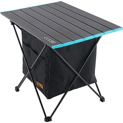 Table Camping Barbecue Table Desk Picnic Table Storage Hanging Bag Ultra Light Folding Desk Outdoor Camping Accessories