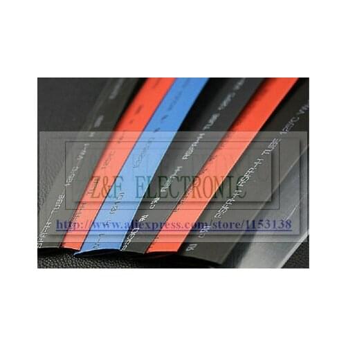 Ratio 2:1 Heat shrink tube Shrinkable Tubing Black shrink tube 10mm insulation PB-free 10M/lot