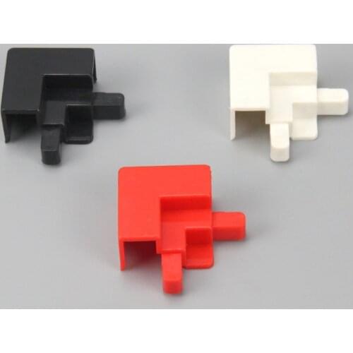 1 PC of Special connecting piece for fish tank slide Double-layer slide fish tank cover plate slide right angle connection angle