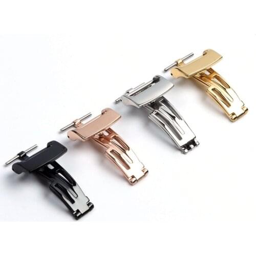 18mm Watch strap accessories butterfly buckle for AP Royal Oak series leather strap Clasp stainless steel folding buckle tools