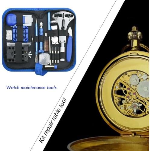 208pcs Watch Link Pin Remover Back Case Opener with Hammer Adjuster Watchmaker Repair Tools Kit for Watches Strap Bracelet