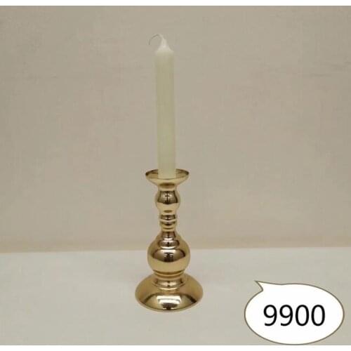 30pcs)Decorative Candlestick Gold Wedding Table Centerpieces mental chorme Candle Holders qq533