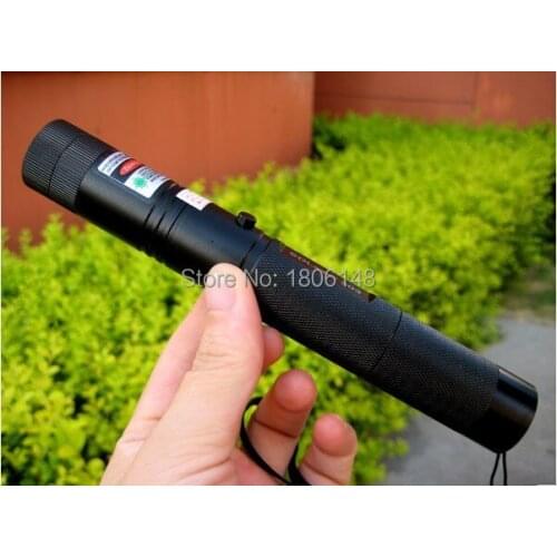 Promotion! Powerful! Focus Burning 532nm Red / Green Laser Pointer 200w 2000000m 532nm Lazer Beam Military Burning match