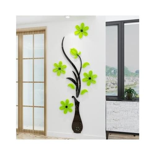 Acrylic 3d stereo wall stickers room living room porch background wall decoration wall stickers stickers self-adhesive-83