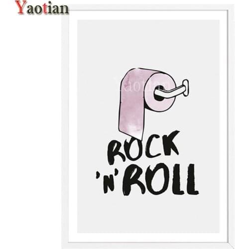 5d full diamond painting cross stitchToilet Roll paper full round square diamond embroidery 3d Diy mosaic diamond mazayka